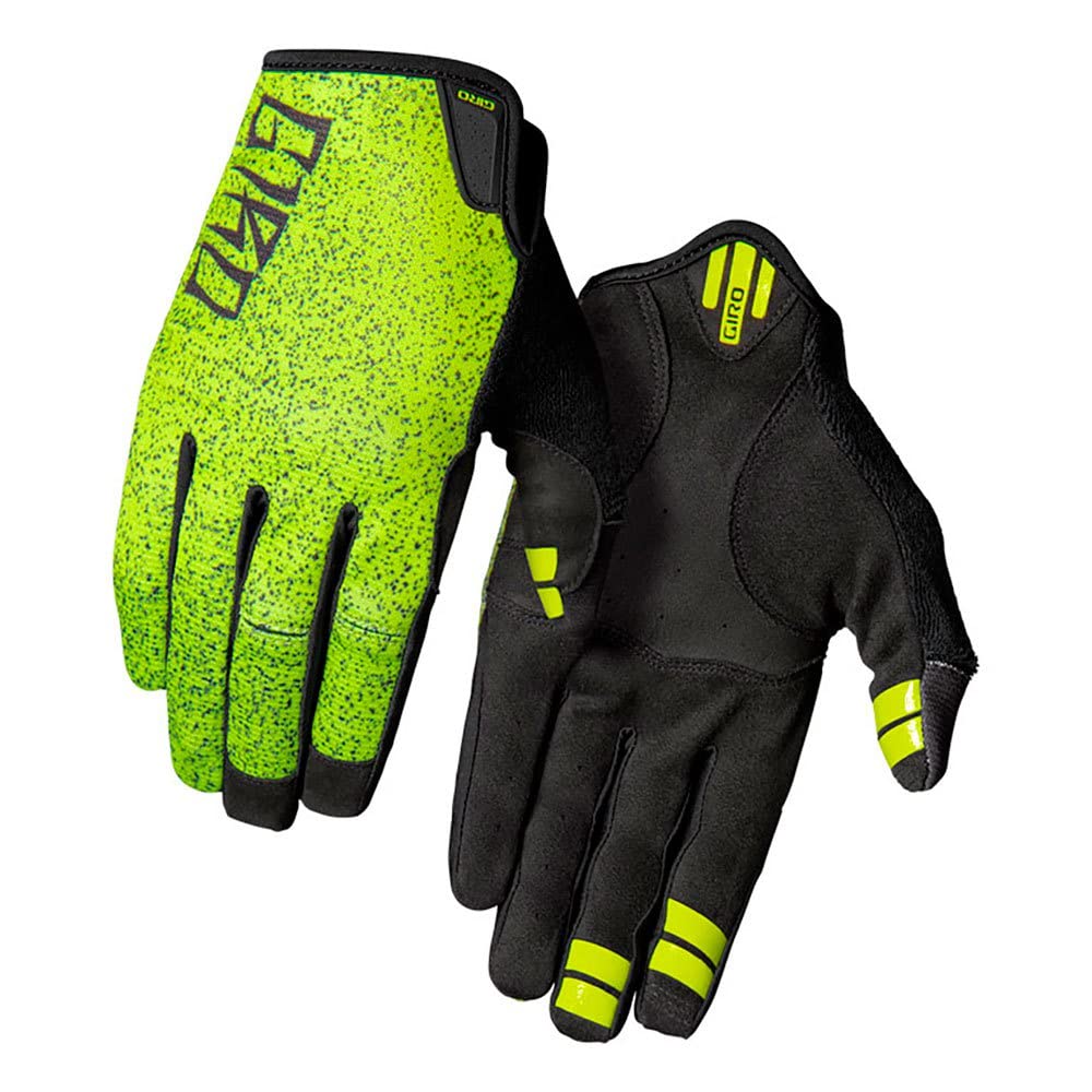 Giro DND Unisex Adult Cycling Gloves - Lime Breakdown - Small