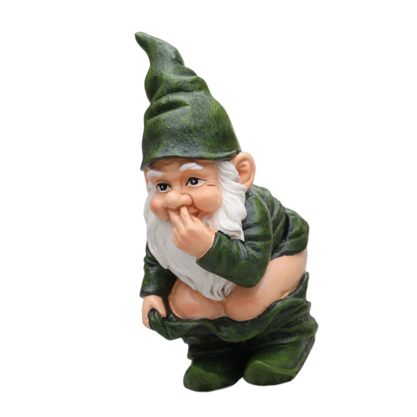 Limtula Unique Garden Ornament with Pooping Dwarf Design to Brighten Yard and Bring Laughter Outdoor Dwarf Sculpture