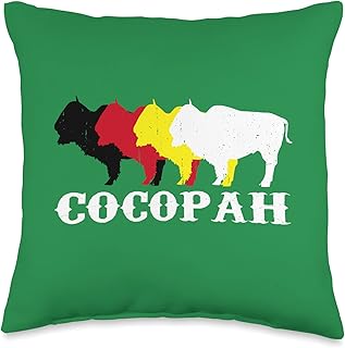 Cocopah Tribe Native American Indian Medicine Wheel Throw Pillow