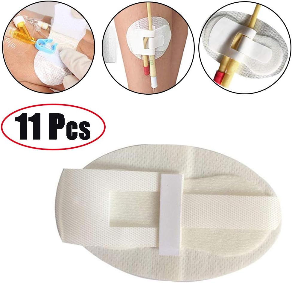 QZY 11 PCS Catheter Holder Bard Statlock,Catheter Fixed Catheter Drainpipe PICC Catheter Fixing Strap Drain Tube Urinary Incontinence Supplies
