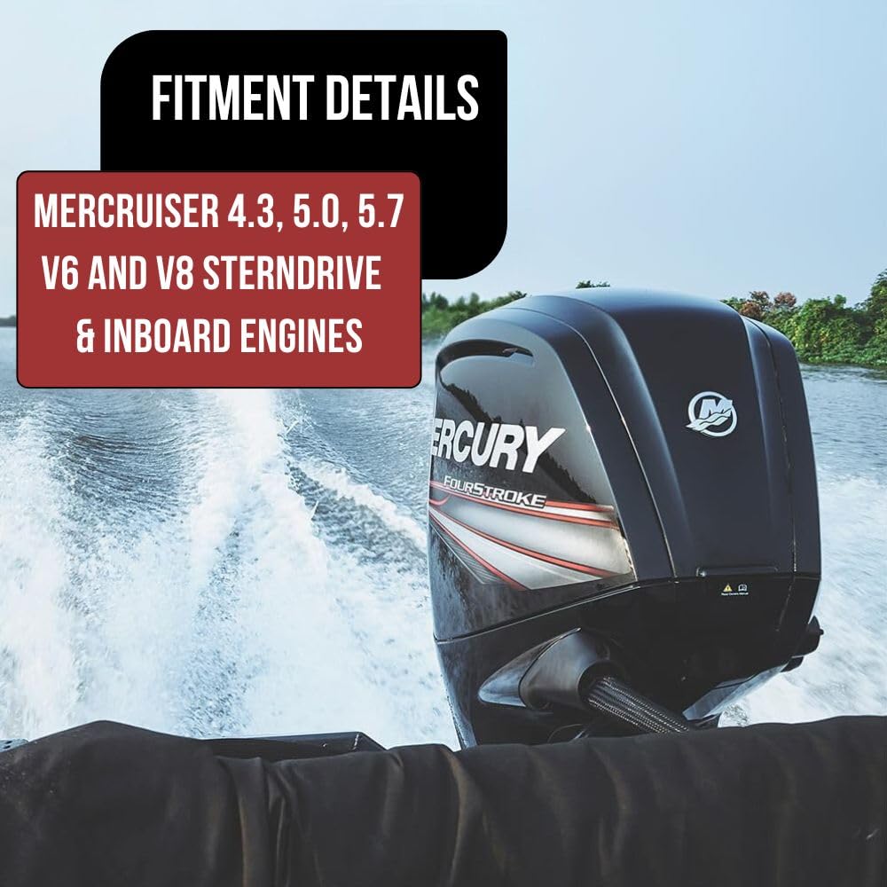 RPS Motorhalterung für Mercruiser 4.3, 5.0, 5.7, V6 und V8 Sternantrieb und Innenbordmotoren 814263A1, 330200, 66284A2