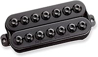 Vista 2 de Seymour Duncan Pastilla de puente Invader - Montaje en P de 7 cuerdas - Negro