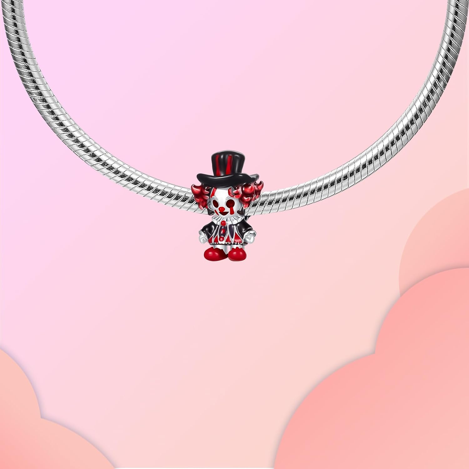 LUXILLA 925 Sterling Silver Charm Golden Family Tree Sparkling Cross Cute Dragon Charms Fits Bracelets Necklace Pendant Bead Jewelry Gift for Women Family Friends - Image 2