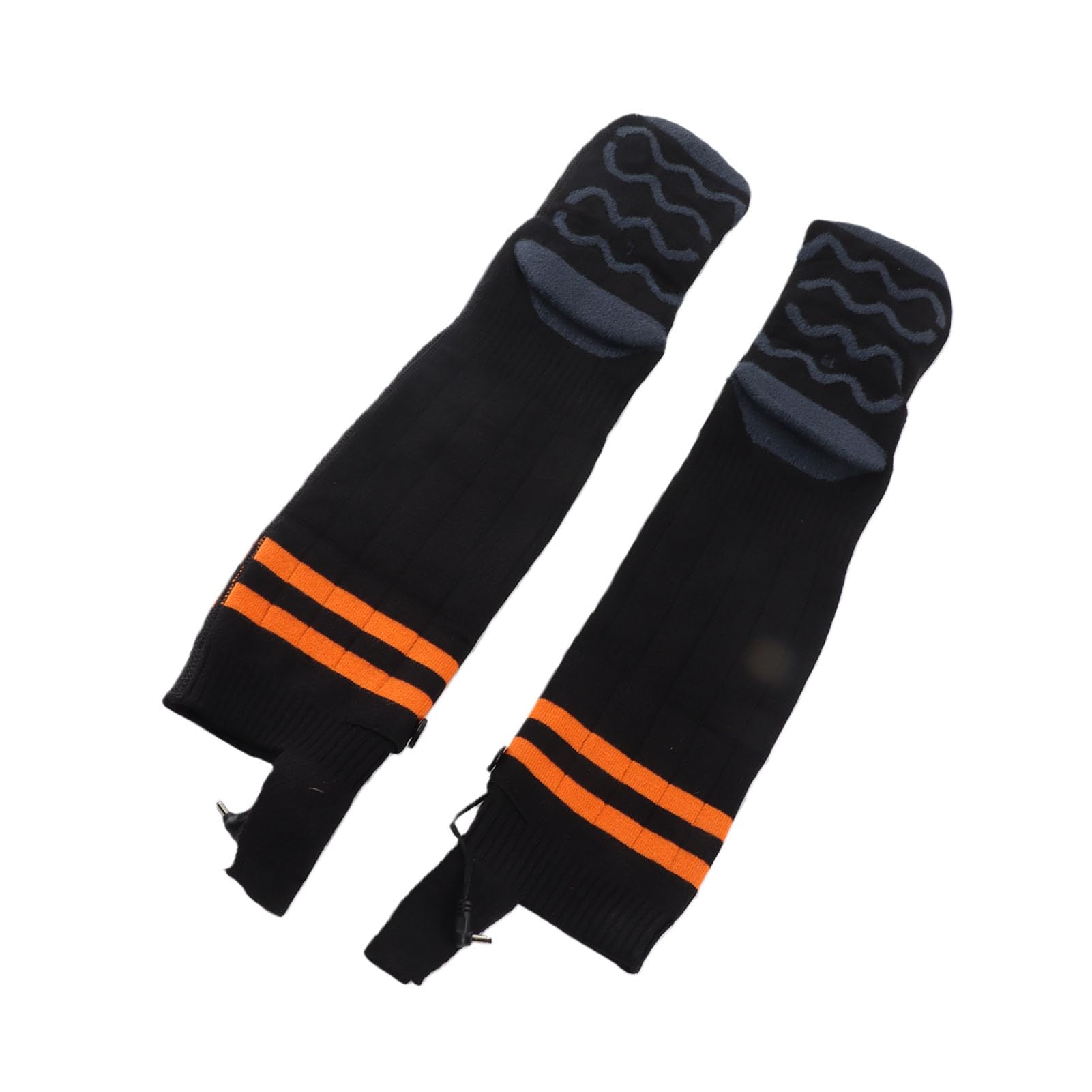 Chaussettes Chauffantes pour Hommes Femmes 4 Niveaux de Chaleur Chauffage électrique pour Hiver Voyage Camping Randonnée Polyester 2 Paquets