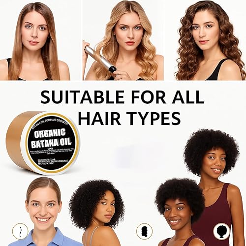 Miniatura 6 de Divine Vitals Aceite de batana para el crecimiento del cabello, aceite de batana puro crudo, evita la pérdida de cabello, restaura el cabello seco
