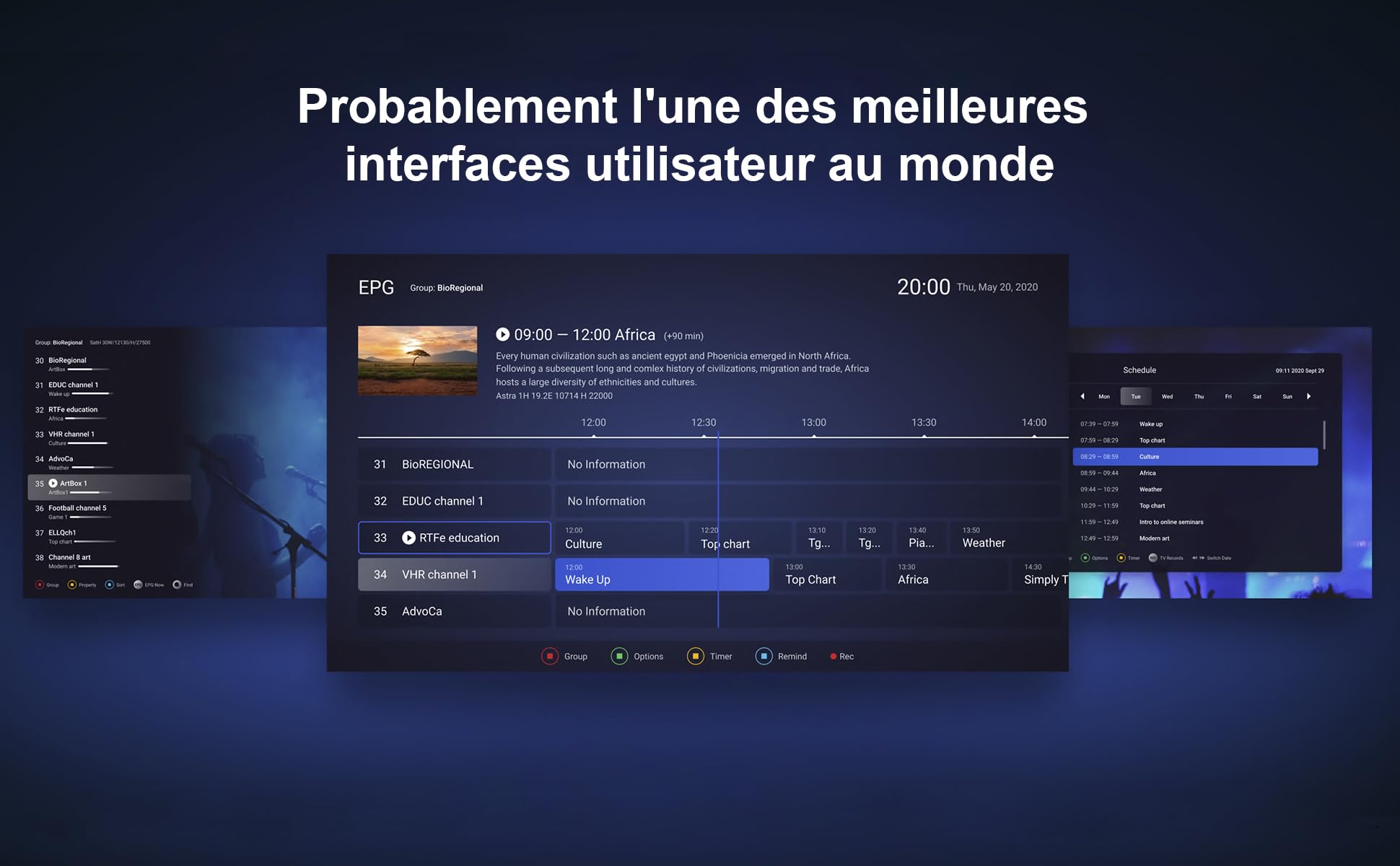 APEBOX S2 - Récepteur satellite Multistream H.265 FULL HD (1080p, 1x DVB-S2, 2x USB 2.0, HD-OUT, LAN, LED Display, IR, SPDIF, AV, RS232, YouTube et DLNA)