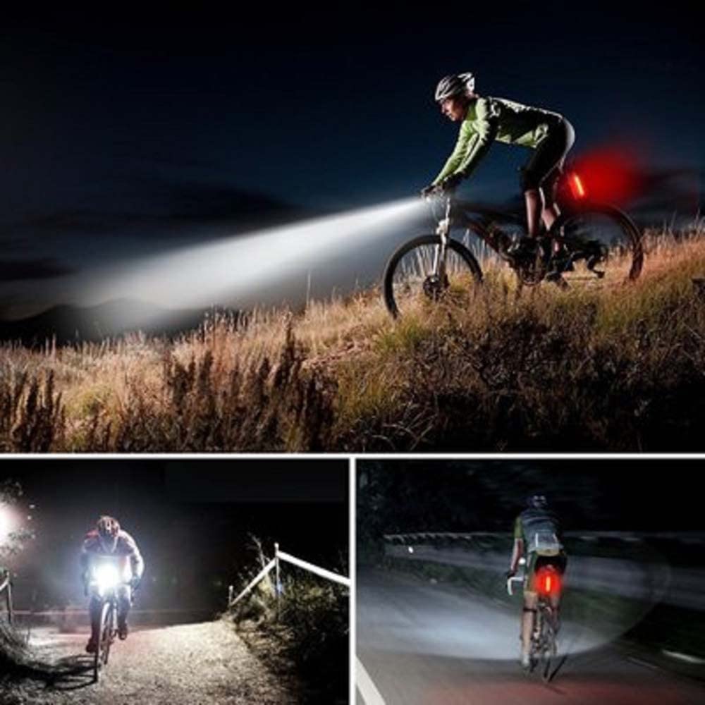Faro a LED per Bicicletta, Luce per ebike, Luce per Bicicletta Professionale, 40 Lux, Impermeabile IPX5, Accessori per Bicicletta