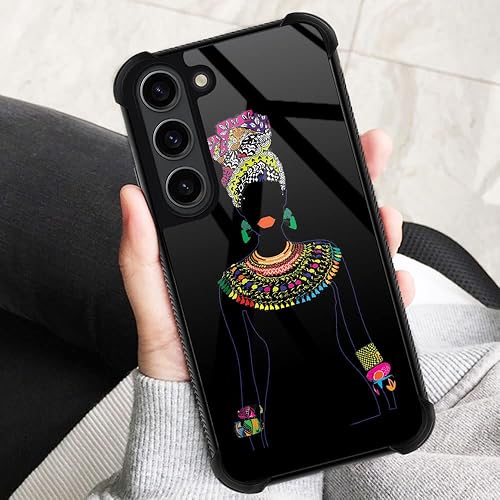 Miniatura 38 de Funda para Samsung Galaxy S23 Plus, protección de grado militar, esquinas a prueba de golpes, funda antiarañazos para Samsung Galaxy S23 Plus, flor