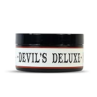 Vista 3 de Lucky 13 Devil's Deluxe Grease Pomada de 3.4 onzas A base de aceite Fijación media y brillo