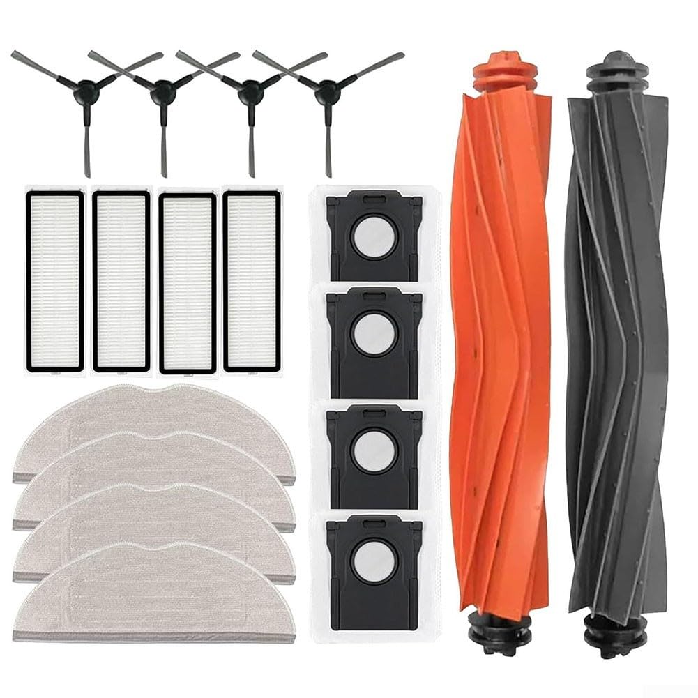 Kit di accessori di ricambio, set di filtri per aspirapolvere robot Mova S20 Ultra RLM71CE, set completo di accessori