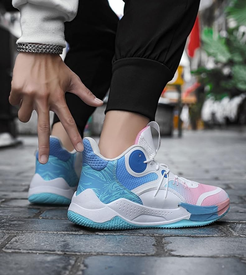 Zapatillas de baloncesto para hombre con rebote y suela antideslizante 3