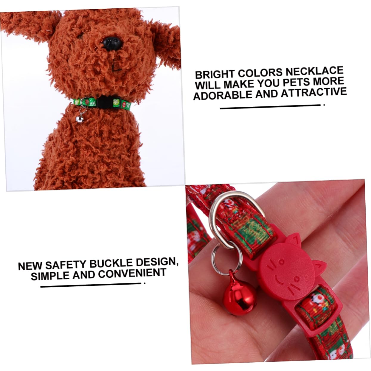 POPETPOP 12pièces Colliers Réglables pour Animaux De Compagnie avec Motifs Festifs De De Colliers pour Chiens Et