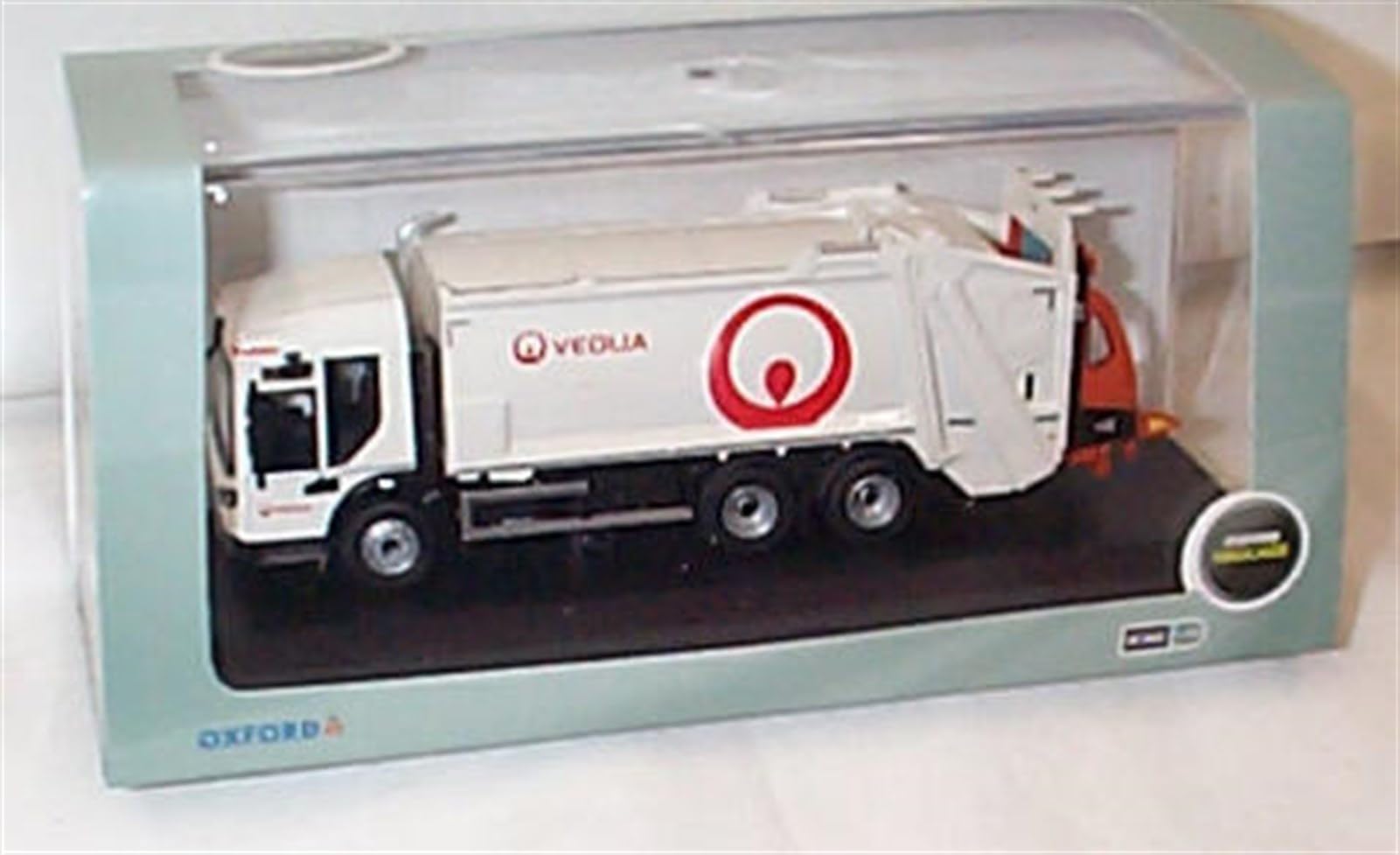 oxford Veolia Dennis Eagle Olympus Refuse Truck Bin Lorry 1:76 scale diecast model