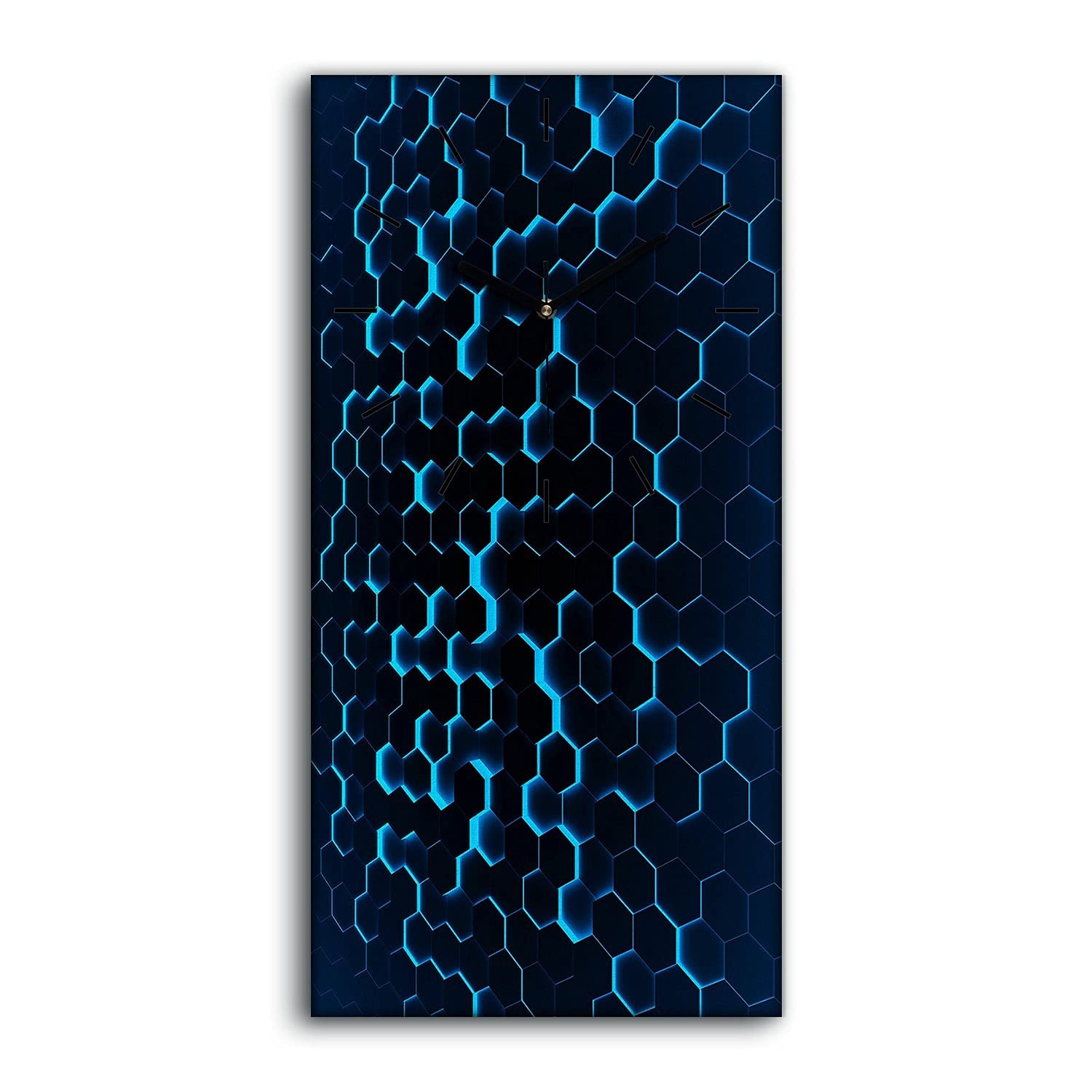 Horloge sur Toile Silencieuse Ne Pas Tic Tac pour une Chambre Apaisante 30x60