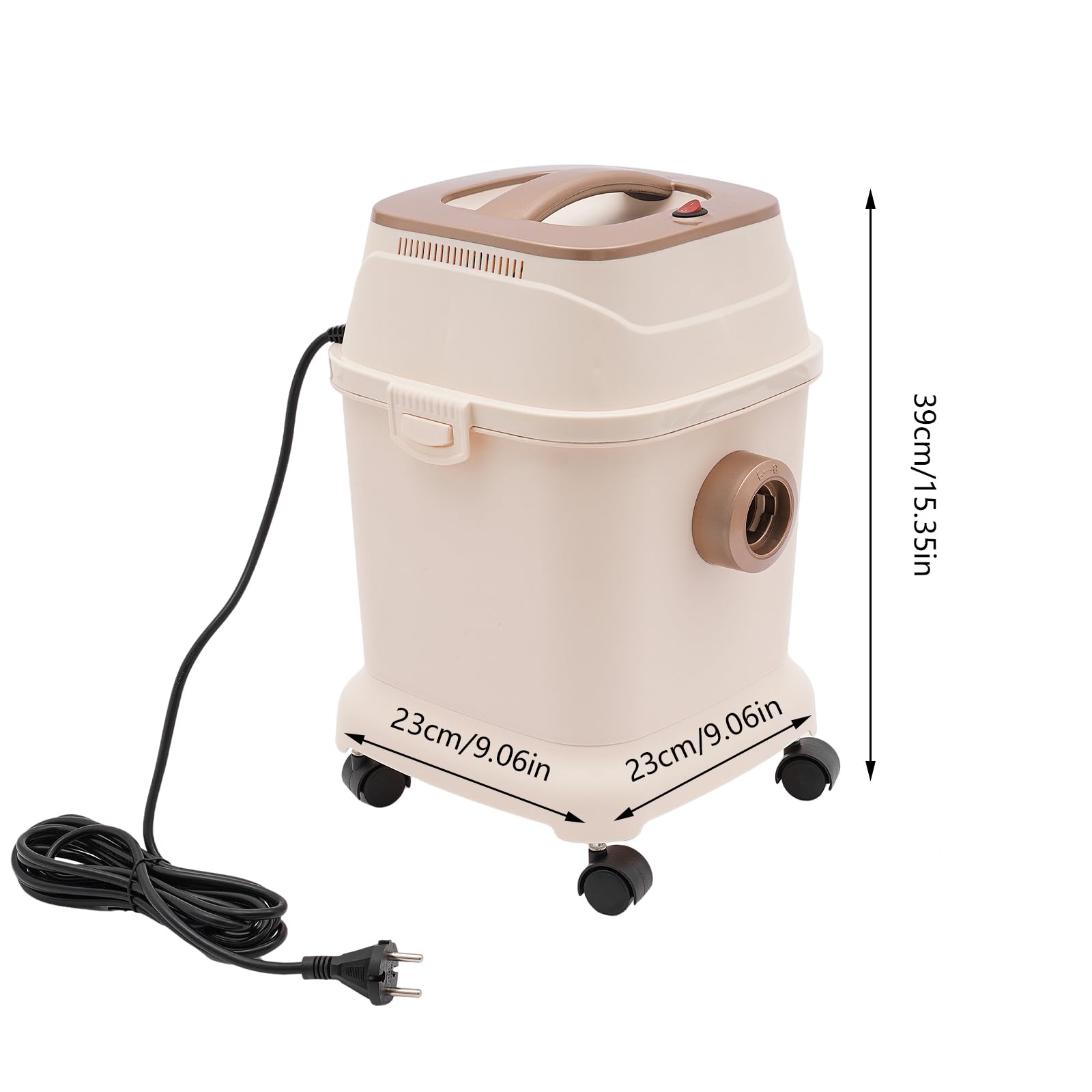 Aspirateur Sans Sac 1000 W - Puissance Aspiration élevée - Câble 4 M Automatique - 1,5 L - Buses Incluses - Pour Maison Et Voiture - 5