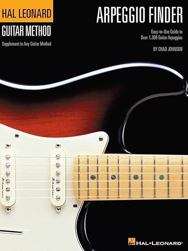 Arpeggio Finder: Easy-to-Use Guide to Over 1,300 Guitar Arpeggios Hal