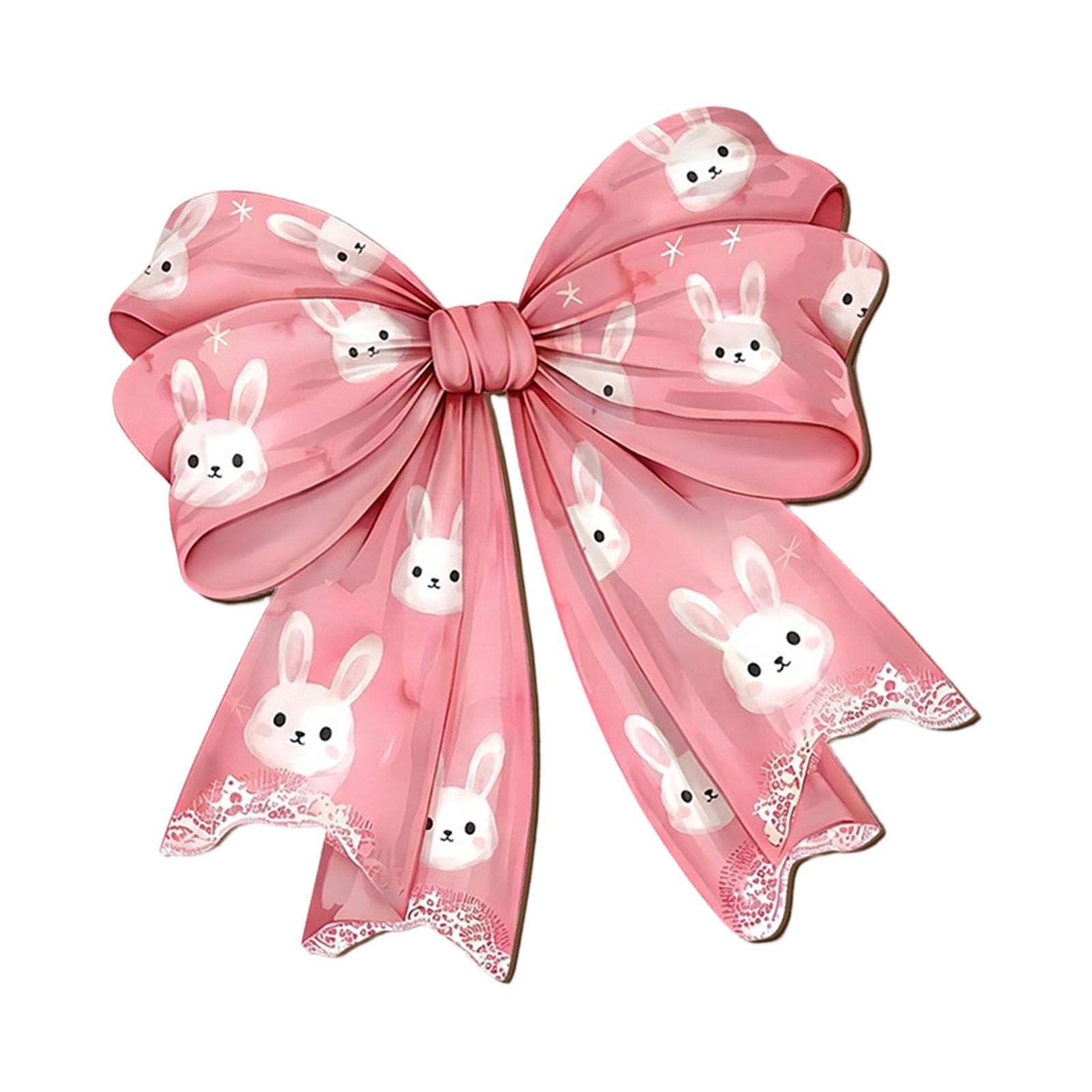 Bows Wooden Hanging Sign Bunnies Coquettes Bows Wall Hanging Hanger Preppy Wall Art Bowknot Welcome Door Bowknot Welcome Door