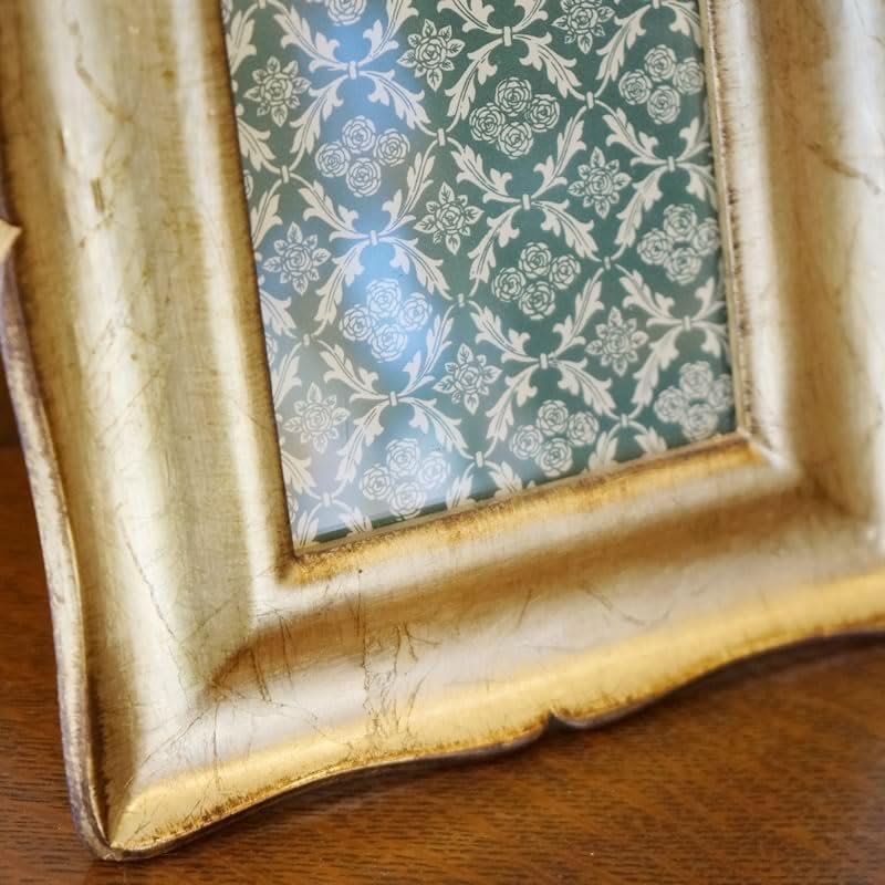 SOLDI（ソルディ）フォトフレーム アンティーク ゴールド リボン イタリア製