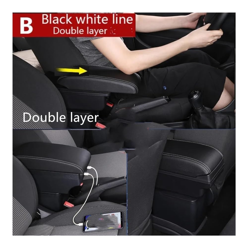 センターコンソール トヨタ 用ターセル用 車用アームレストボックス  