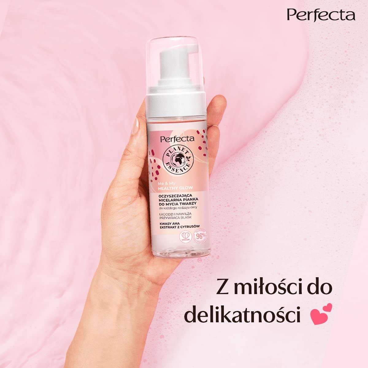 Perfecta Healthy Glow Mizellenreiniger – Gesichtsreinigung Mit AHA & Zitrus