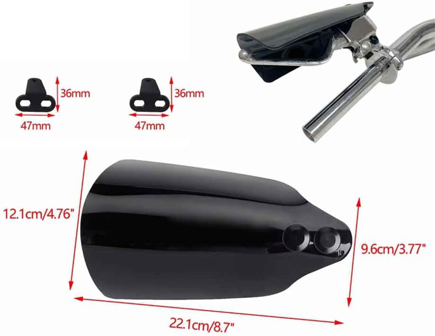 オートバイハンドガードに適合するハーレーツーリング 2019-2020