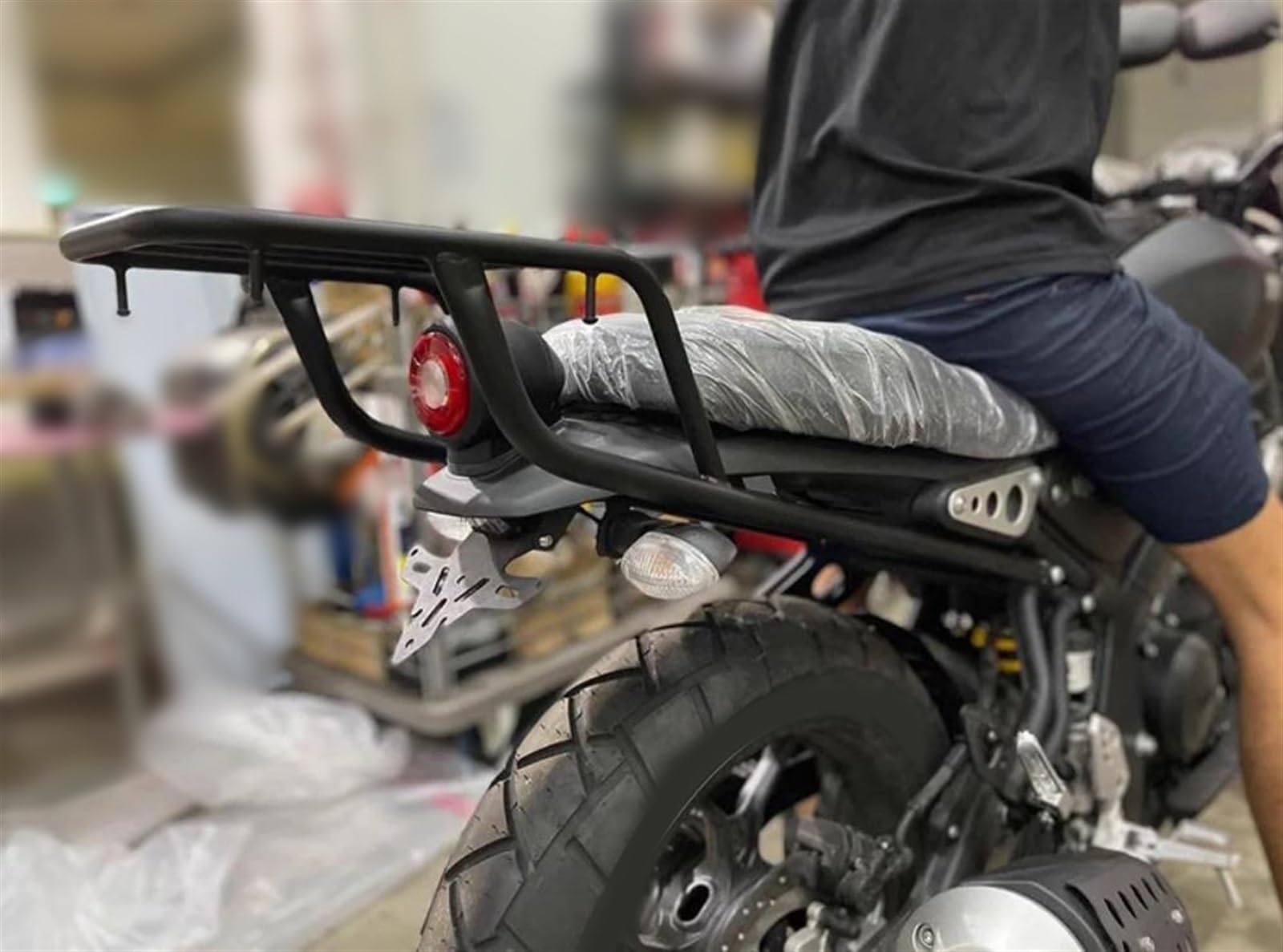 Supporto Bauletto Per YAMAHA XSR125 XSR 125 2018-2024 2019 2020 2021 2022 2023 Portapacchi Per Motocicletta Posteriore Laterale