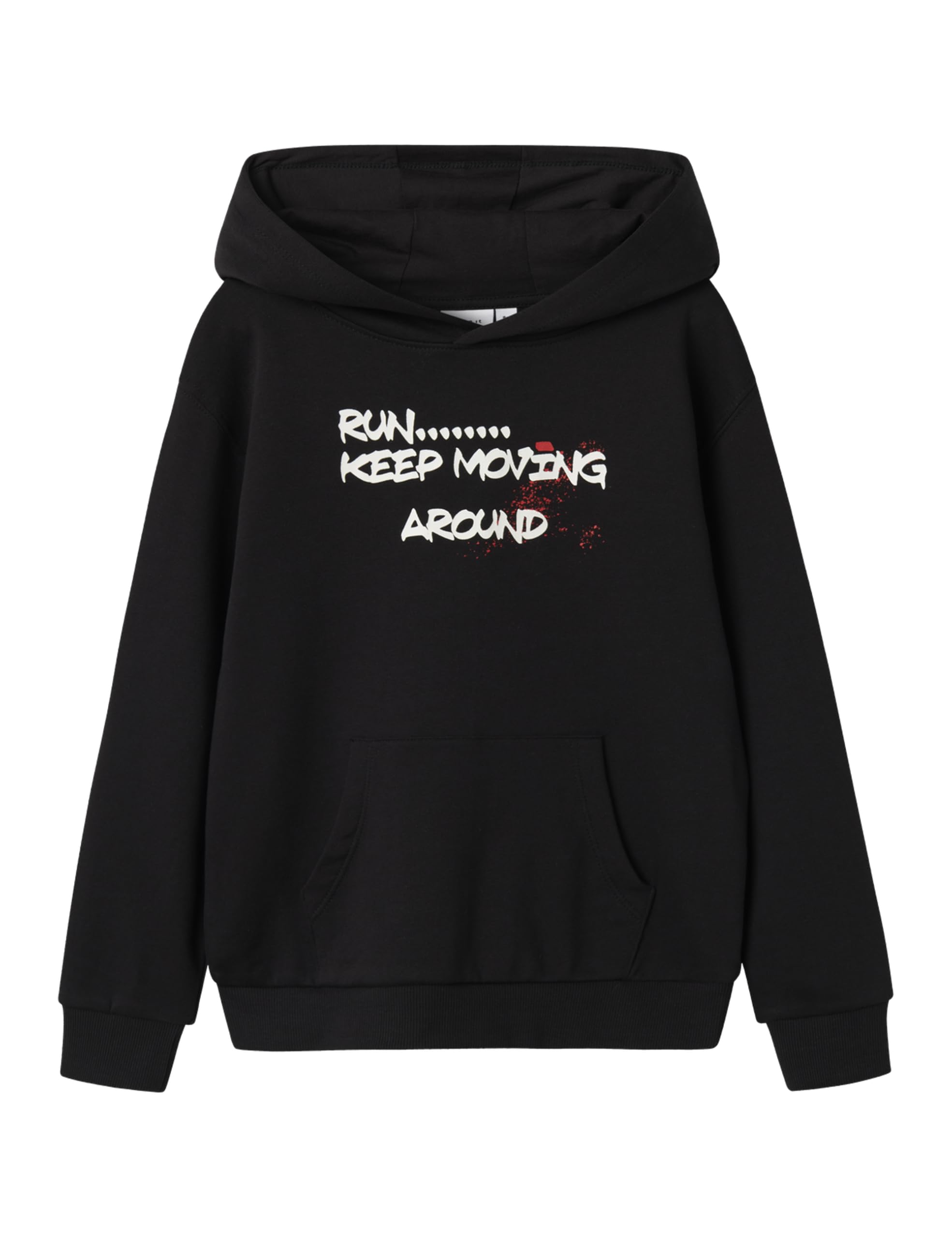 NAME IT Jungen Nkmnotus Ls Nreg Sweat Wh Bru