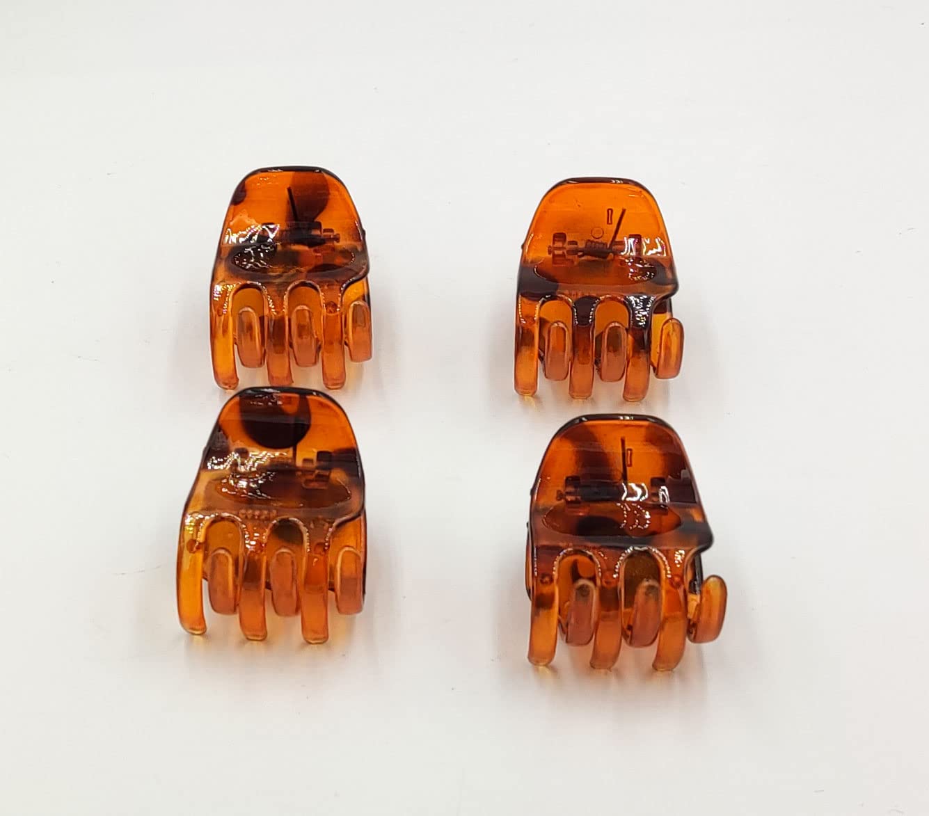 4 pcs pinza pulpo grandes, para el pelo de carey, pack de 4 pinzas de garra para el pelo