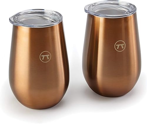 Outset, 2 unidades (paquete de 1), vaso de doble pared de cobre