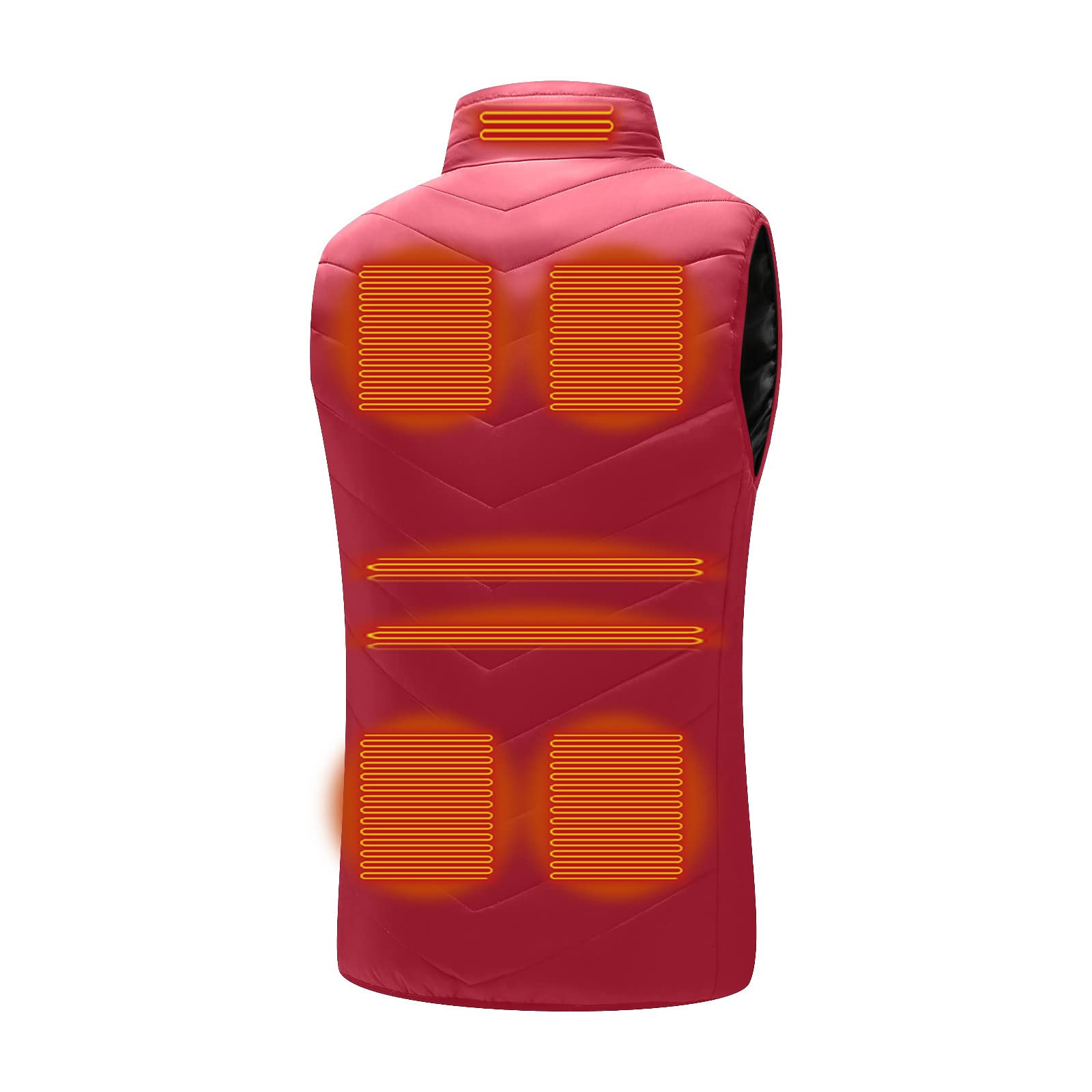 SYDUZAX Gilet Riscaldato Uomo Donna 2024 Offerte Giubbotto Riscaldato con 15 Elementi Riscaldanti in Fibra di Carbonio 3 Livelli di Temperatura Controllo a 2 Pulsante per Moto Sci Attività all'Aperto