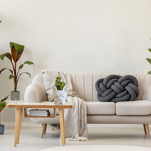 Miniatura 5 de MISNODE Macetas para suculentas, lindas macetas de perro, soporte para plantas de aire, forma de bulldog francés, maceta de resina para suculentas,