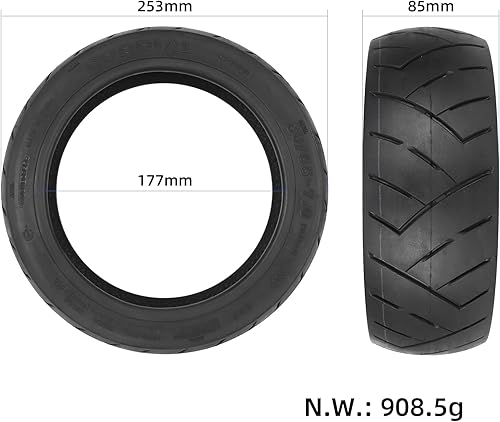 Miniatura 2 de 8055-7.0 (10.5x3.0) Goma a prueba de explosiones autosellante autosellante sin cámara Neumático de repuesto para Ninebot Segway P65 P65SE P65SE P65D