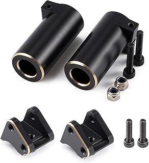 71g SCX10 II Brass Weights Link Mounts Shock Suspension Linkages Clamping Lockouts for Rear Axle for 1/10 RC Crawler AR44 Axial SCX10 Upgrades