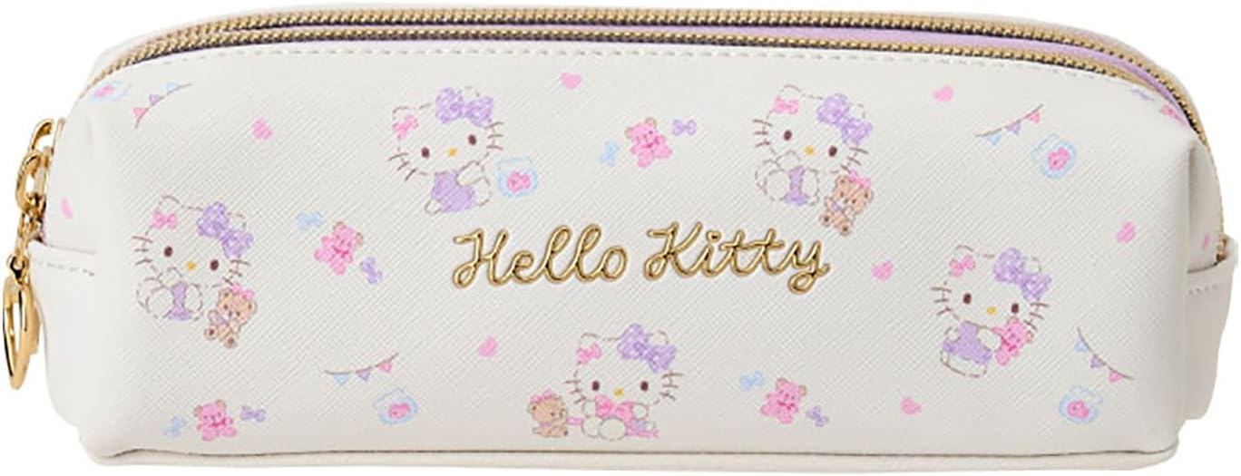 Sanrio Hello Kitty Double Zipper Pen Case 534587