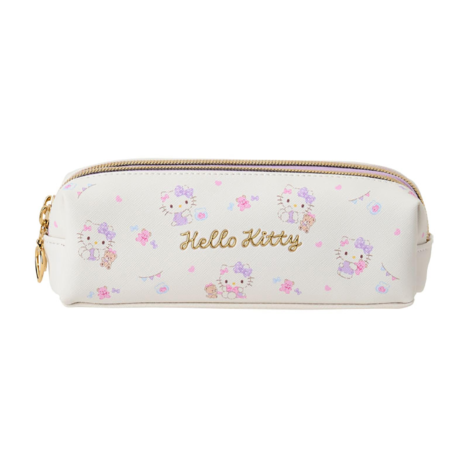 Sanrio Hello Kitty Double Zipper Pen Case 534587 : Office Products