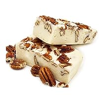 Vista 2 de Uncle Butch's Fudge - Nuez de mantequilla cremosa y suave con pecanas - Fudge artesanal decadente y delicioso (32oz)