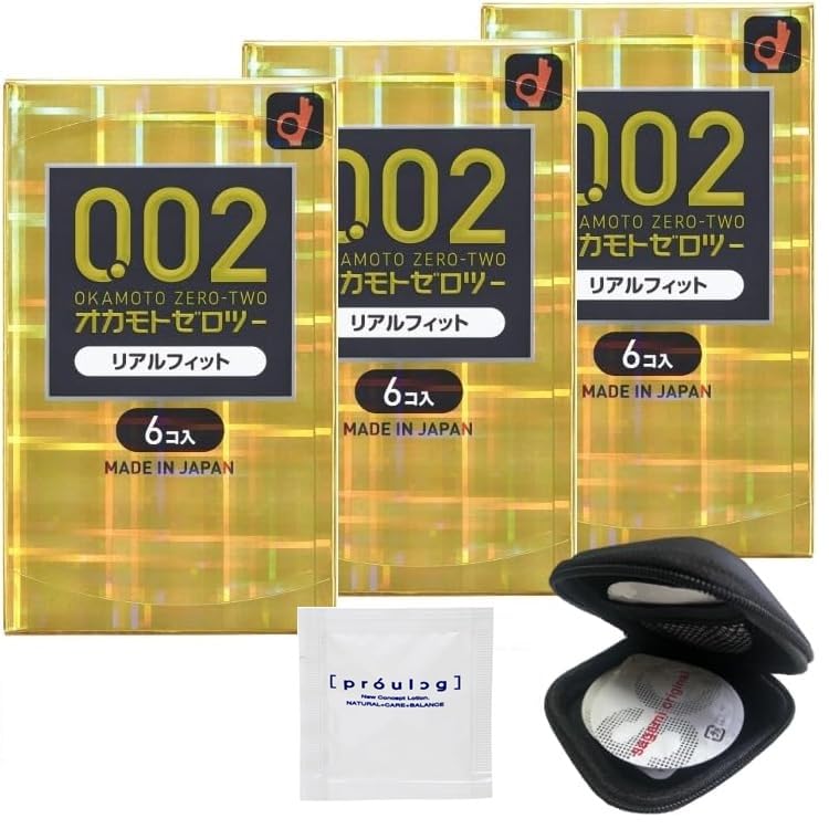 Amazon | 【3個セット】 オカモト ゼロツー 0.02ミリ