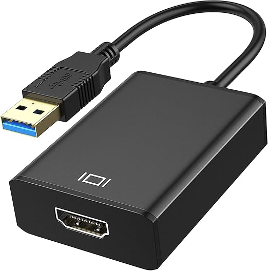 ABLEWE USB 3.0 to HDMI Adapter (Update Chip), USB to HDMI Converter