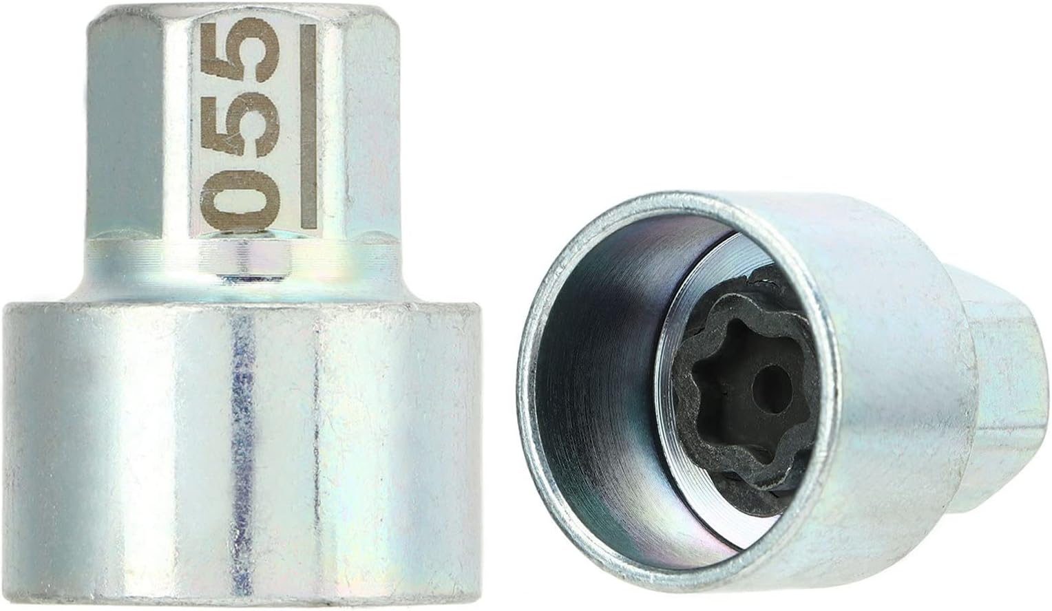 Wheel Lock Key, Anti Theft Lugnut Socket, Metal Wheel Lock Lug Nut Remover Replacement for 1 3 5 6 7Series X1 X2 X3 X4 X5 X6 Z4 (055)