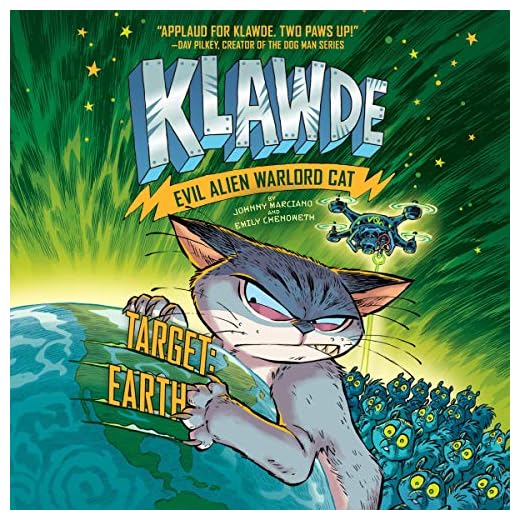 Target: Earth: Klawde: Evil Alien Warlord Cat, Book 4