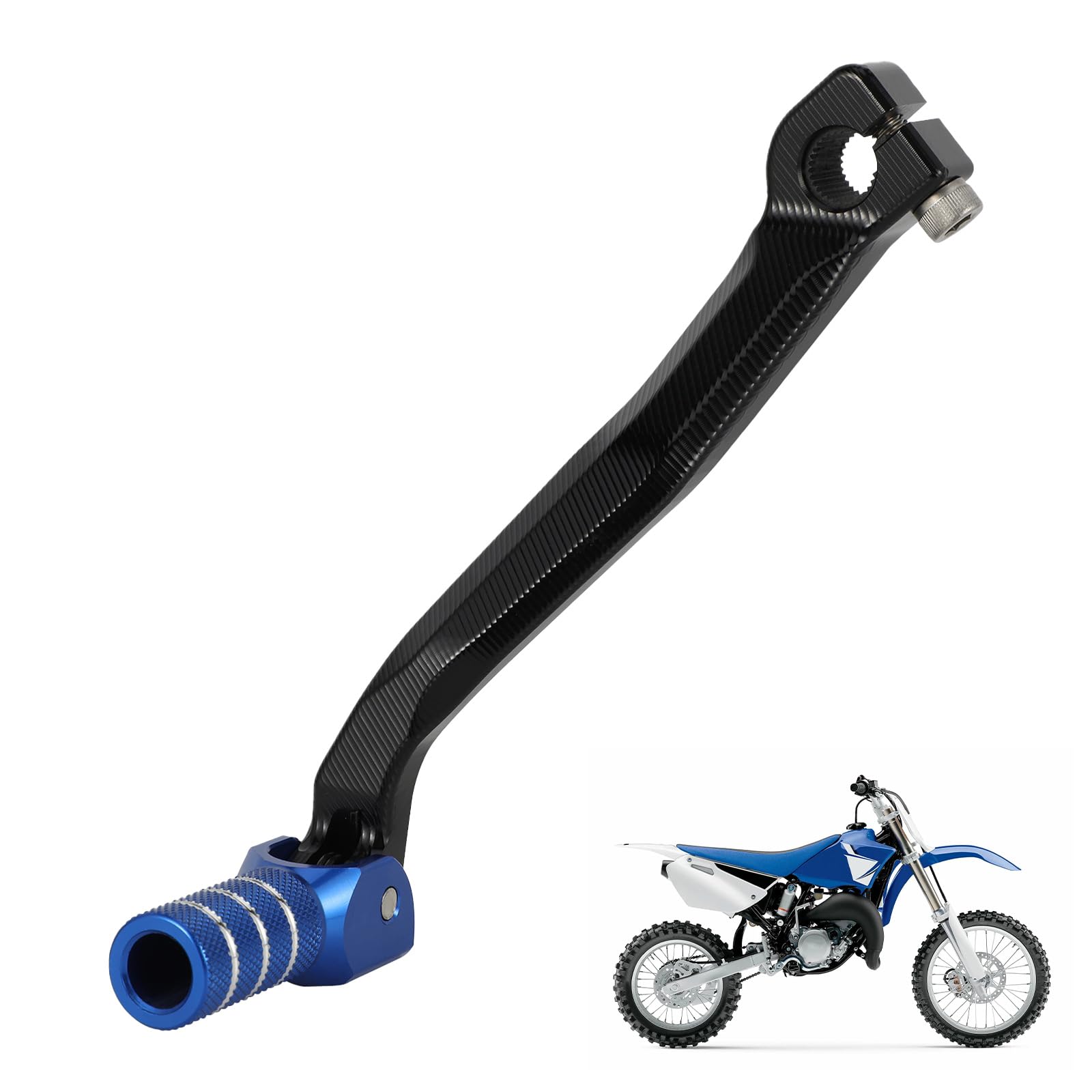 Levier de changement de vitesse pliable moto TTR230 YZ 125 250X bleu 2024 2025