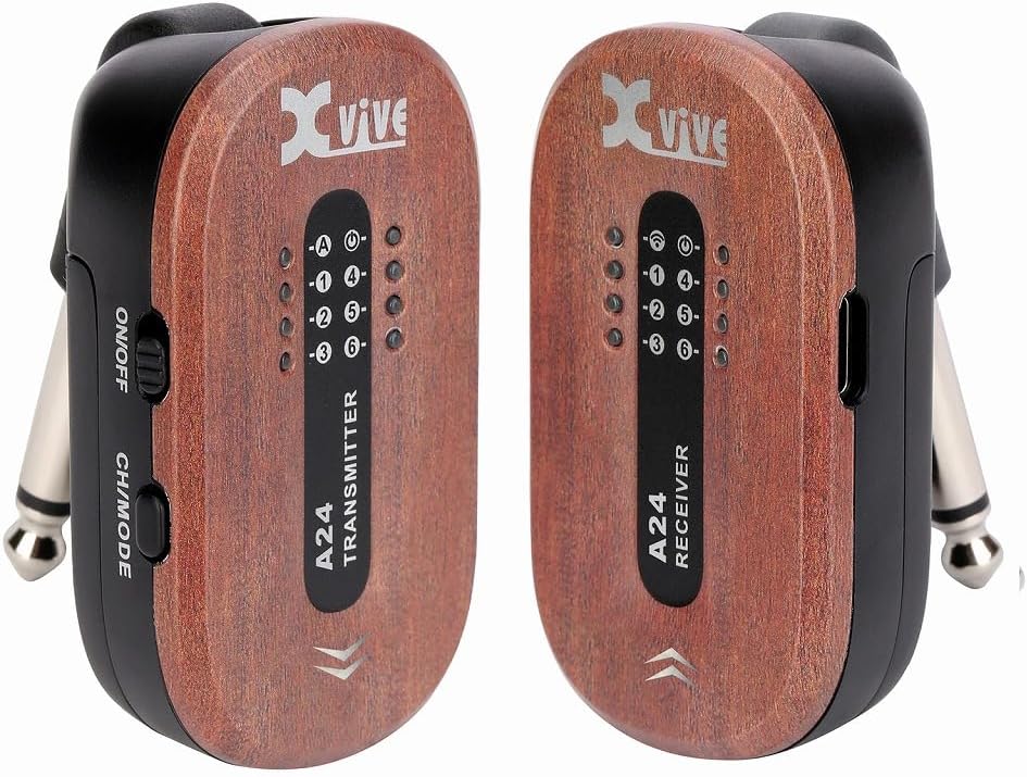 Xvive / A24 Guitar Wireless System Mahogany XV-A24#MH 専用キャリーケース付属