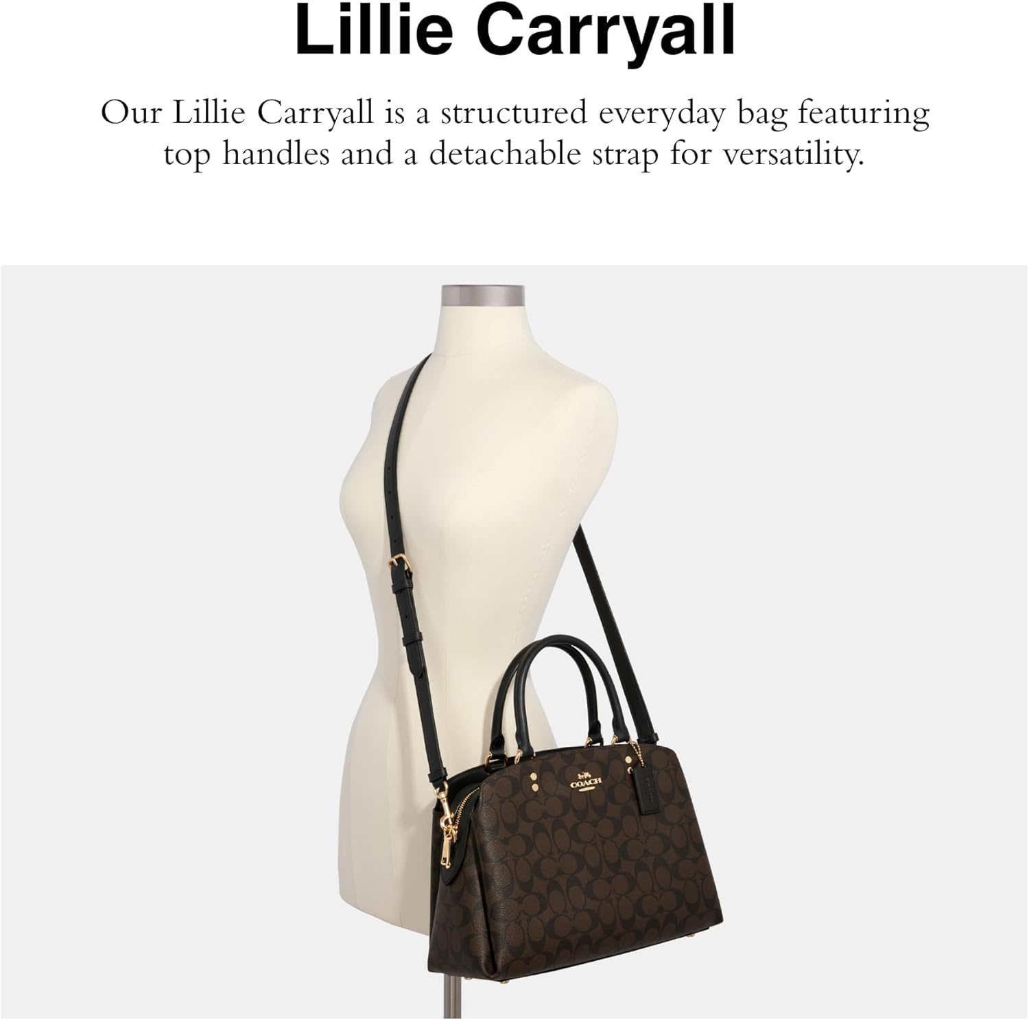 COACH Unisex Lillie Carryall - Image 3