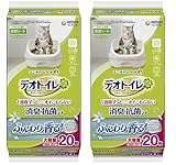 デオトイレ ふんわり香る消臭・抗菌シート ナチュラルガーデンの香り 20枚