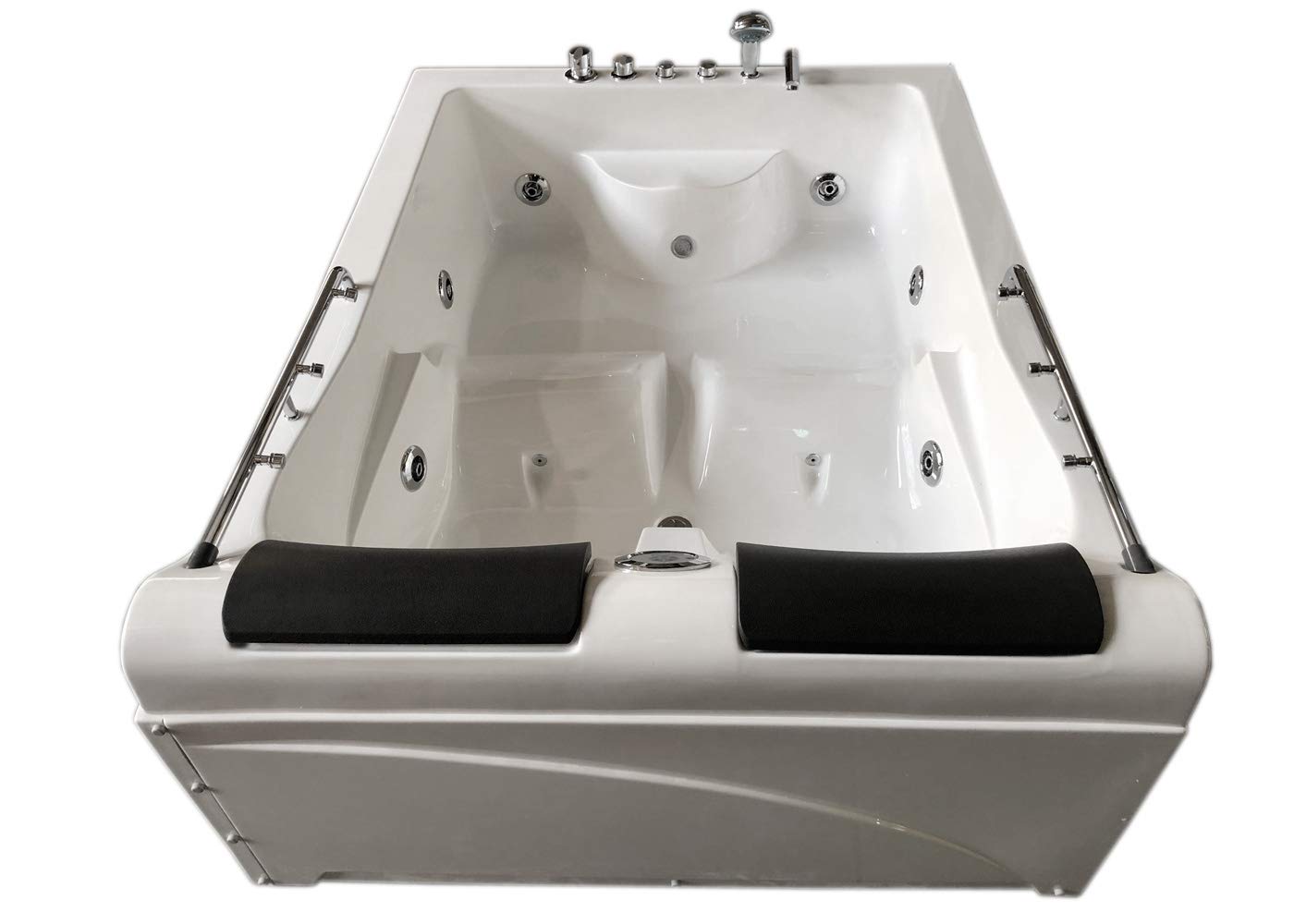 Bañera hidromasaje Bañera de esquina para 2 personas 175x132cm SPA RADIO Lulu