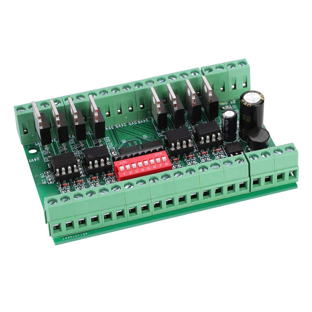 Convertitore Livello 8 Canali NPN PNP a 5V 24V per Segnali Digitali 10MHz Automazione Industriale e PLC