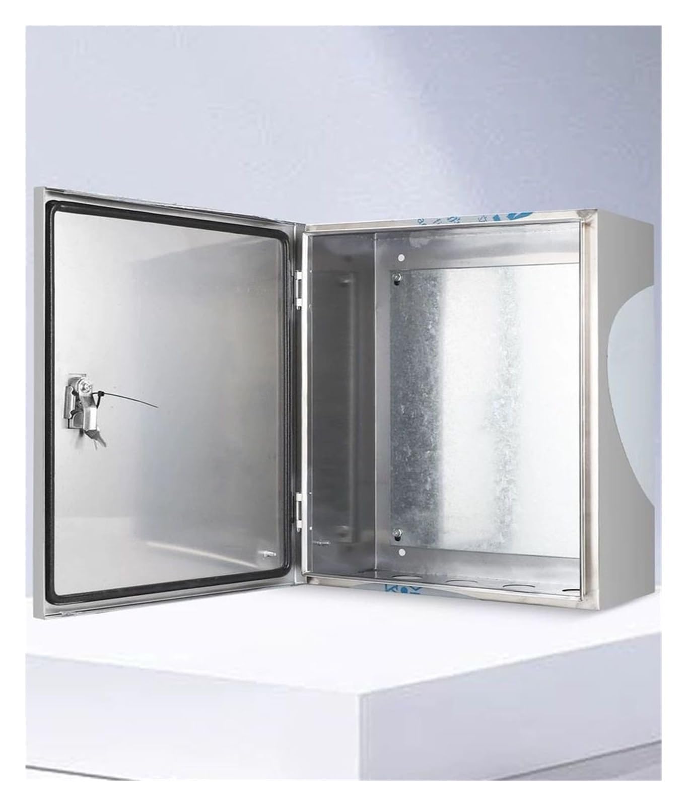Pannello per armadi elettrici a parete per esterni Scatola di giunzione elettrica resistente alle intemperie in acciaio inossidabile 304 diverse dimensioni Inrial Marine(1.2mm Thick,30x40x25cm)