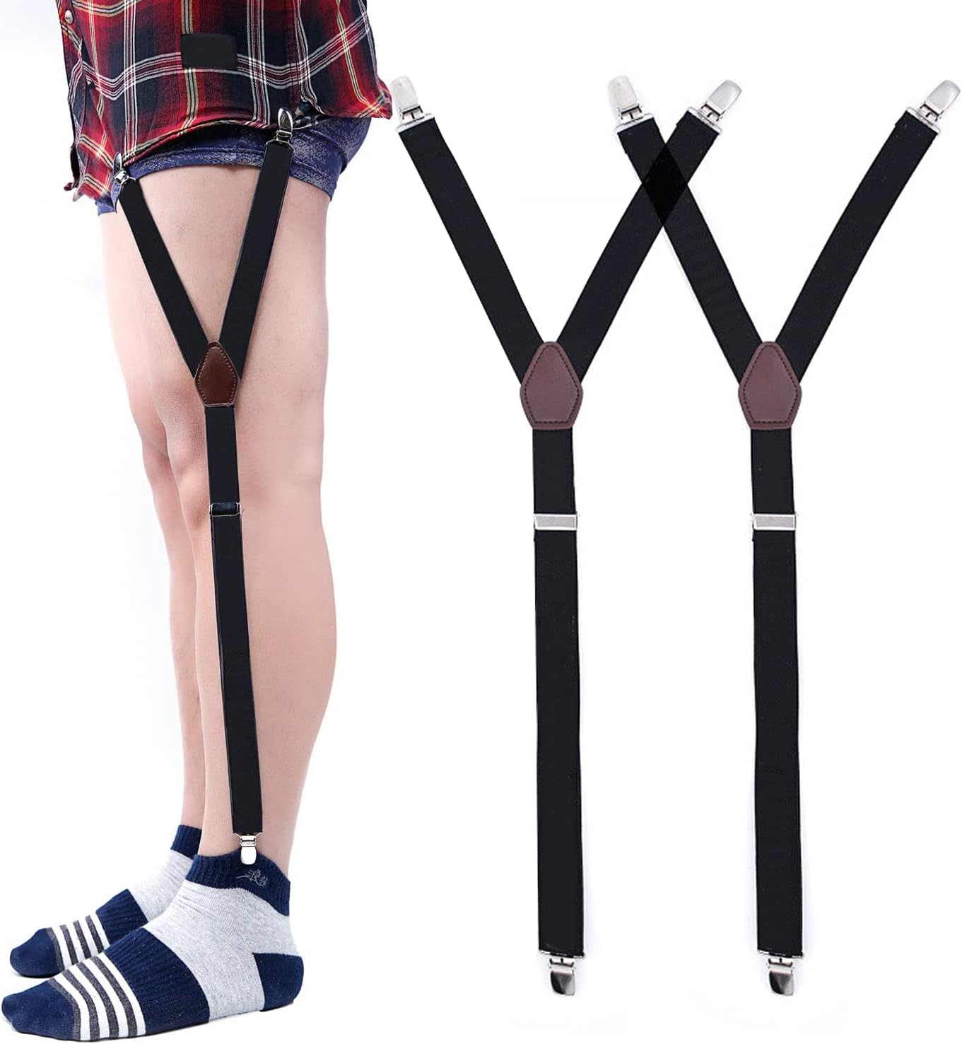 Mua JELINDA Shirt Stays Garters for Men: Adjustable Shirt Holders Shirt