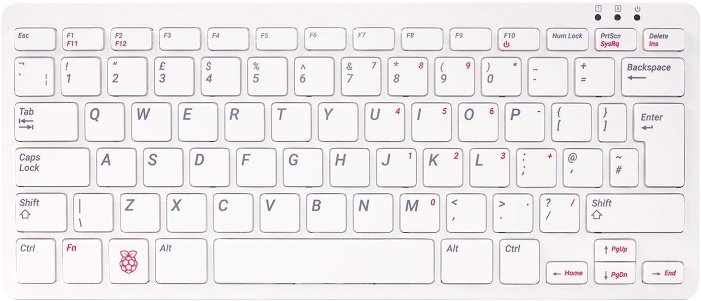 Waveshare Pi400 Keyboard Computer Compatible with Raspberry Pi with Third-Party Accessories and 13.3inch HDMI Touch Display (11 Items)