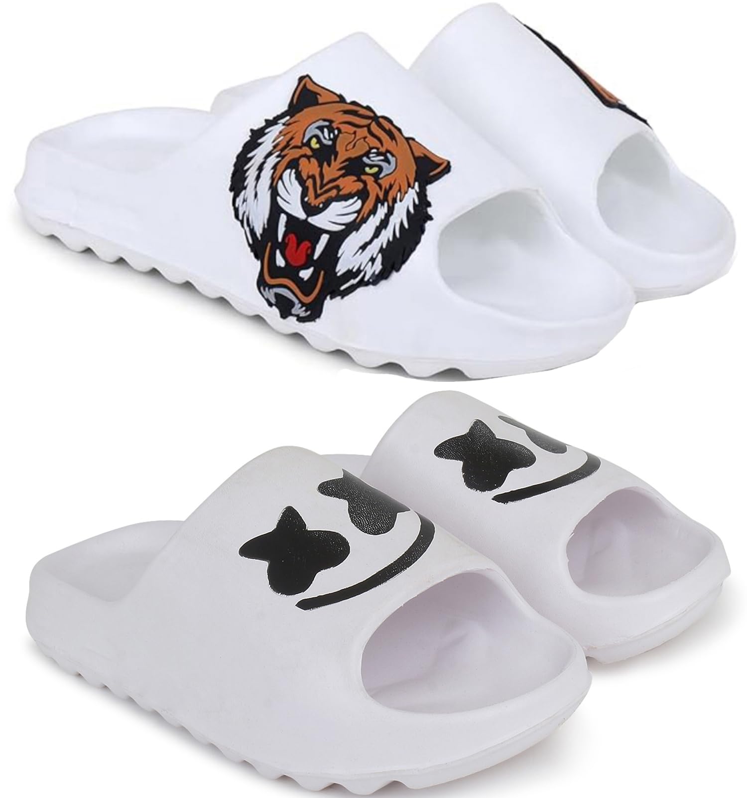 pampy angel Combo Pack of 2 Slipper/Flip Flops/Slides/Clogs/Sandals with Adjustable Back Strap for Men (Y-To-Sher,Y-Dancer)-picture-34
